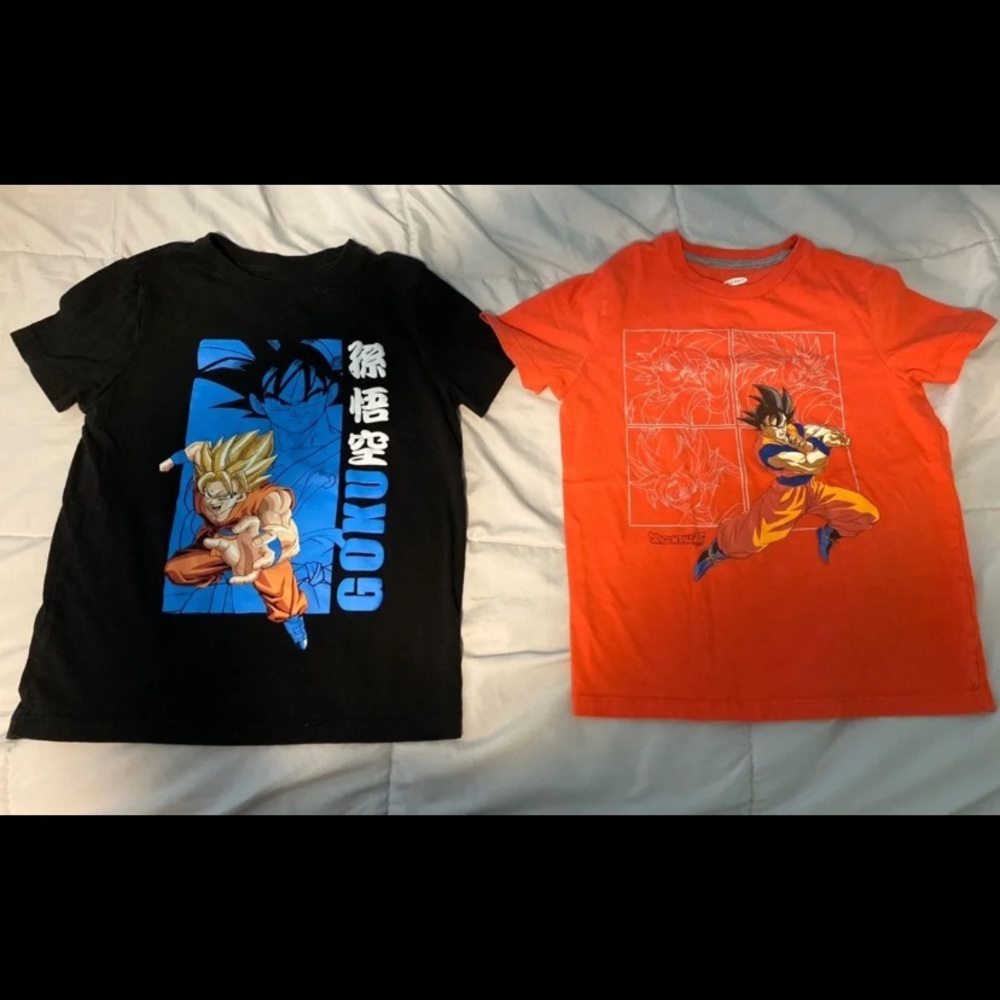 Drangon ball z boys shirts
